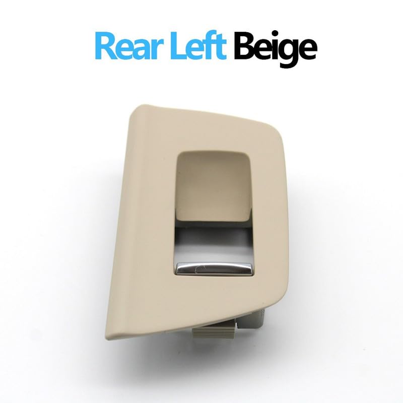 Car Craft Window Switch Cover Compatible With Bmw 5 Series G30 G31 F90 2017-2023 Window Switch Cover Beige G30 Window Switch Cover Rear Left Biege 51427438805L - CAR CRAFT INDIA