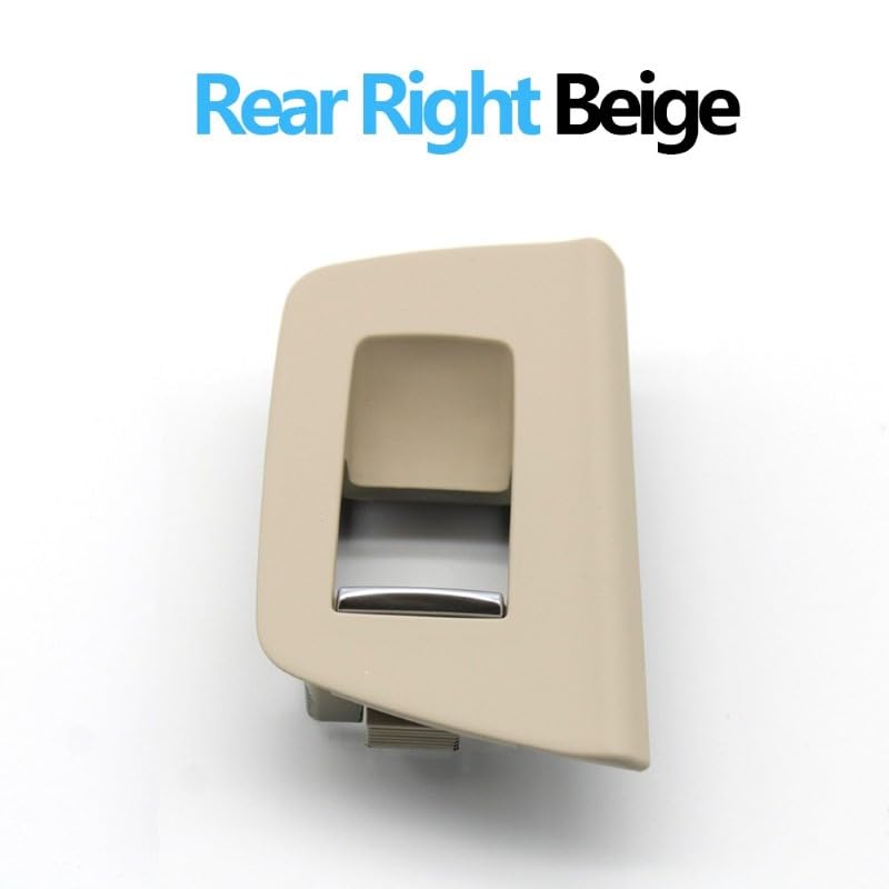 Car Craft Window Switch Cover Compatible With Bmw 5 Series G30 G31 F90 2017-2023 Window Switch Cover Beige G30 Window Switch Cover Rear Right Biege 51427438806R - CAR CRAFT INDIA