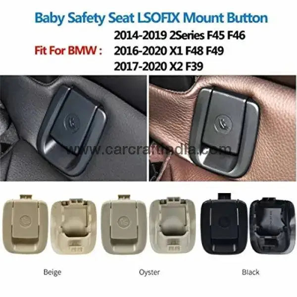 Car Craft X1 Seat Belt Lock Cover Compatible With Bmw X1