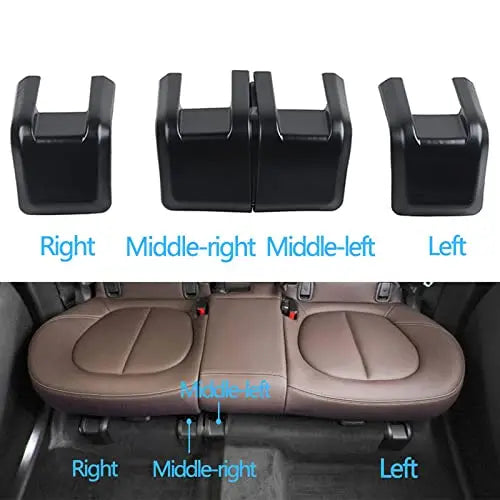 Car Craft X1 Seat Sliding Track Cover Compatible With Bmw X1