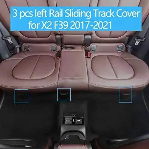 Car Craft X1 Seat Sliding Track Cover Compatible With Bmw