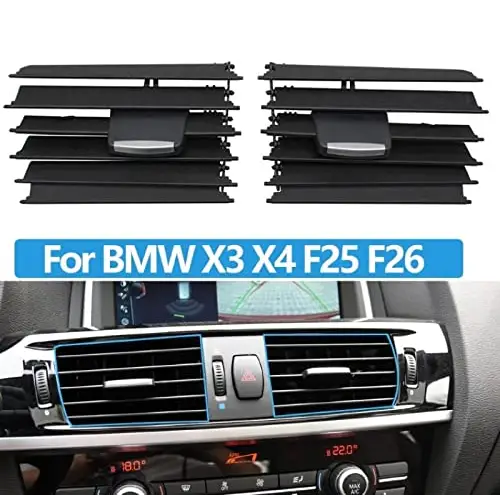 Car Craft X3 Ac Vent Slider Centre Compatible With Bmw X3 Ac
