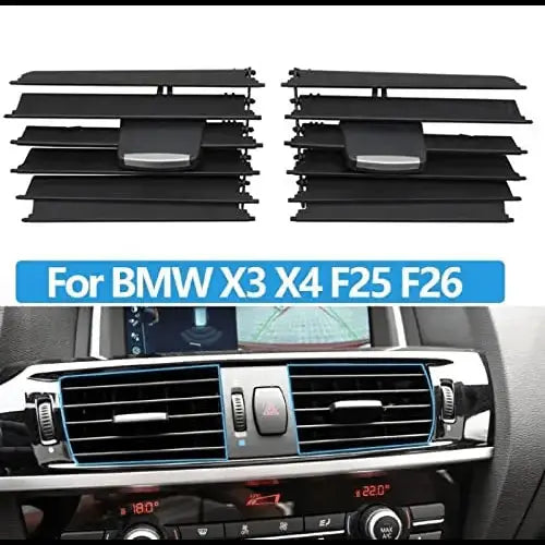 Car Craft X3 Ac Vent Slider Centre Compatible With Bmw X3