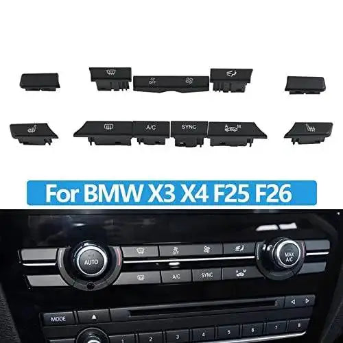 Car Craft X3 F25 Dashboard Ac Button Compatible With Bmw X3