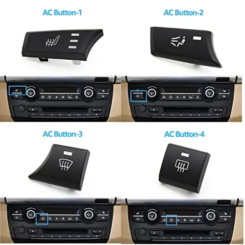 Car Craft X5 E70 Dashboard Button Compatible With Bmw X5