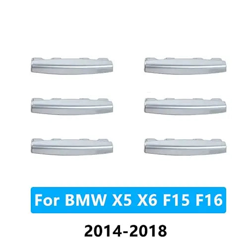 Car Craft X5 F15 Ac Vent Slider Chrome Compatible With Bmw