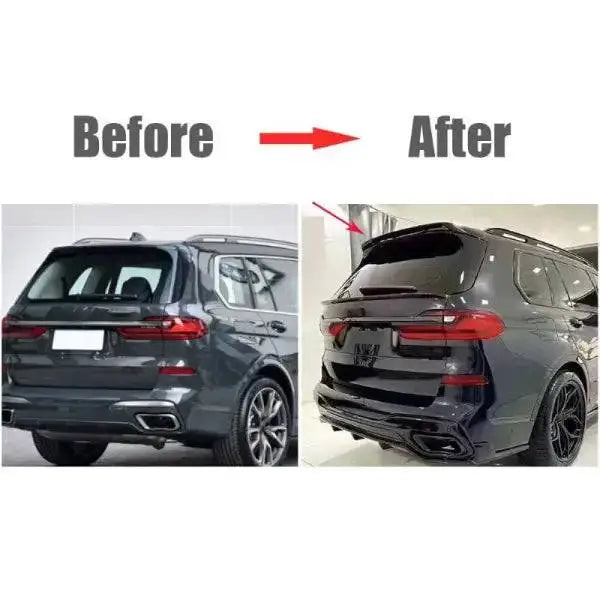 Car Craft X7 Spoiler Roof Spoiler Roof Wings Compatible