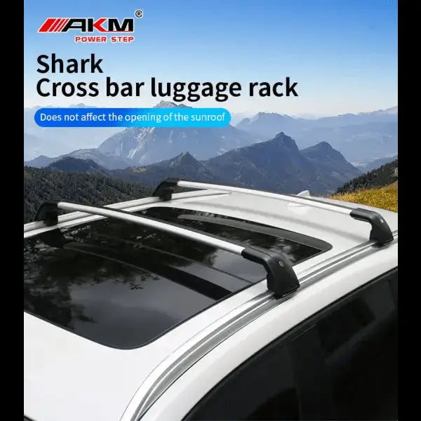 Car Cross Bar Fit Two Horizontal Bars 4X4 Custom Aluminum