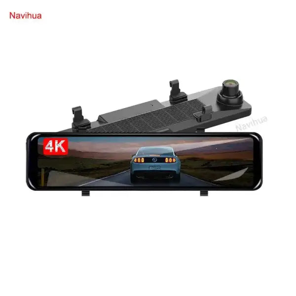 Car Dual Lens HD 1080P Car Front Rear View Mirror DVR Cameras Driving Recorder Dash Cam Touch Screen Car Black Box