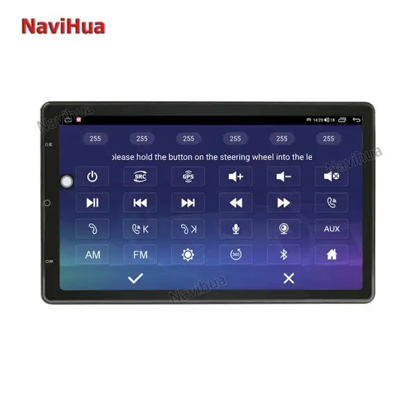 Car DVD Player Android Radio 13.3 Inch Universal Auto Rotate Screen GPS Navigation 2 Din Car Radio Stereo