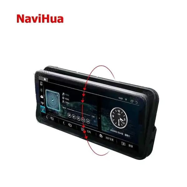 Car DVD Player Leather Edition Touch Screen GPS Navigation for Land Rover Range Rover Sport 2013-2017