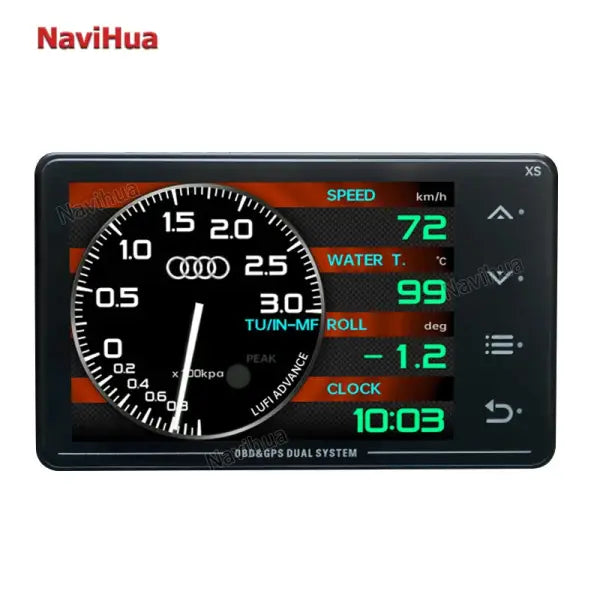 Car Gauge Multifunction Tool Auto Gauge Speedometer XS LCD Display Magician OBD Auto Meter