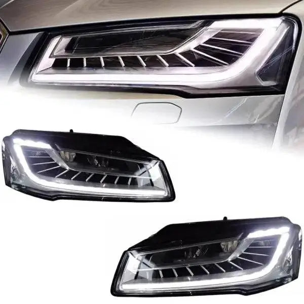 Car Head Lamp for Audi A8 Headlights 2011-2017 A8L LED