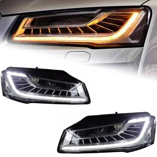 Car Head Lamp for Audi A8 Headlights 2011-2017 A8L LED