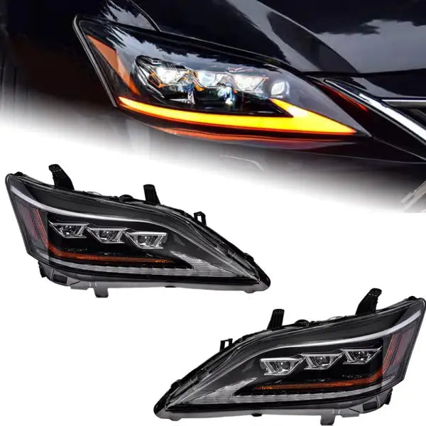 Car Head Lamp for Lexus ES ES200 Headlights 2006-2012 ES300 LED Headlight ES250 DRL Signal Projector Lens Auto