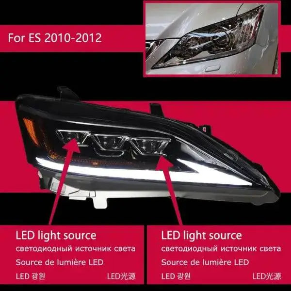 Car Head Lamp for Lexus ES ES200 Headlights 2006-2012 ES300