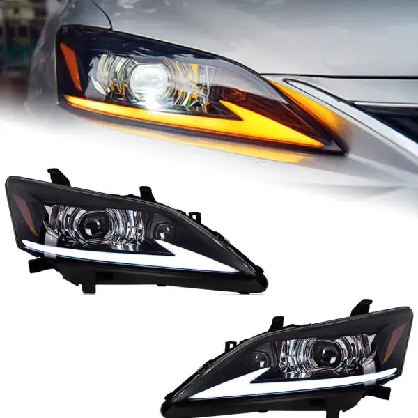 Car Head Lamp for Lexus ES ES200 Headlights 2006-2012 ES300 LED Headlight ES250 DRL Signal Projector Lens Auto