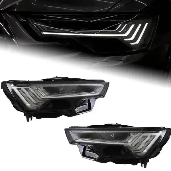 Car Head lamp light for Audi A6 Headlights 2019-2023 A6 C8