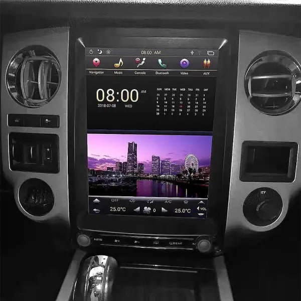 Car Head Unit GPS Navigation Car DVD Player IPS Vertical Screen Android Car Radio for Ford Expedition 2013-2017