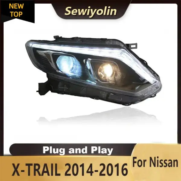 Car Headlight Assembly for Nissan X-TRAIL 2014-2016 LED