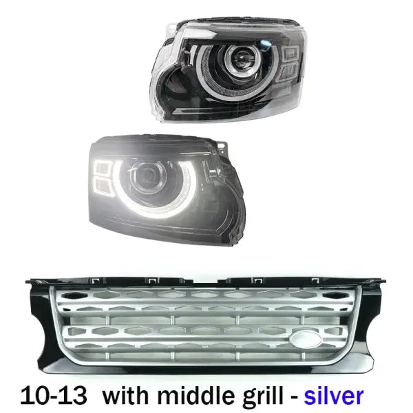 Car Headlights for Land Rover Discovery 3 4 2010-2017 Front Light LED DRL Turn Signal LED Lens Projector Head Lamp Assembly