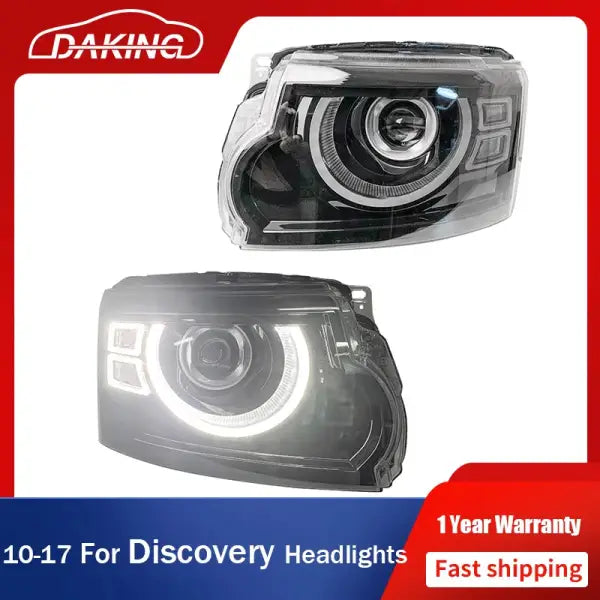 Car Headlights for Land Rover Discovery 3 4 2010-2017 Front Light LED DRL Turn Signal LED Lens Projector Head Lamp Assembly