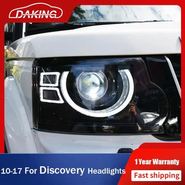 Car Headlights for Land Rover Discovery 3 4 2010-2017 Front Light LED DRL Turn Signal LED Lens Projector Head Lamp Assembly