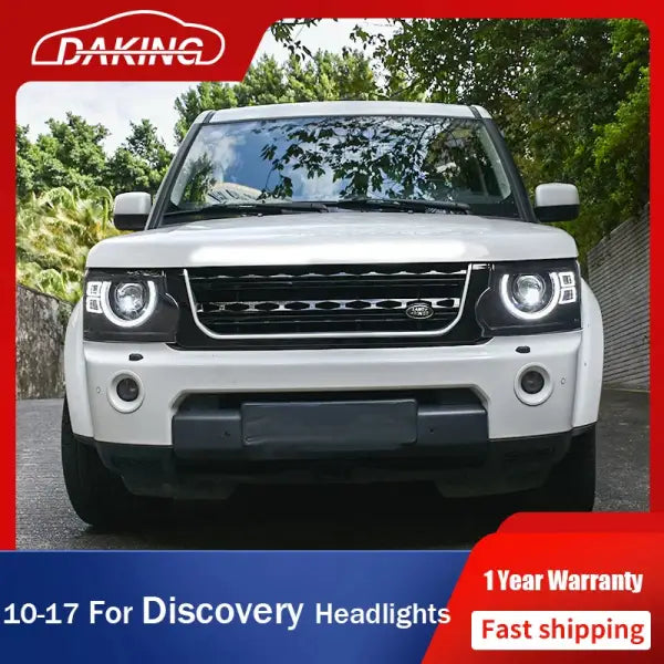 Car Headlights for Land Rover Discovery 3 4 2010-2017 Front Light LED DRL Turn Signal LED Lens Projector Head Lamp Assembly