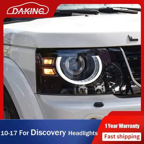 Car Headlights for Land Rover Discovery 3 4 2010-2017 Front Light LED DRL Turn Signal LED Lens Projector Head Lamp Assembly