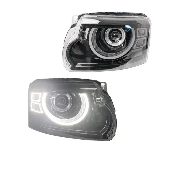 Car Headlights for Land Rover Discovery 3 4 2010-2017 Front Light LED DRL Turn Signal LED Lens Projector Head Lamp Assembly