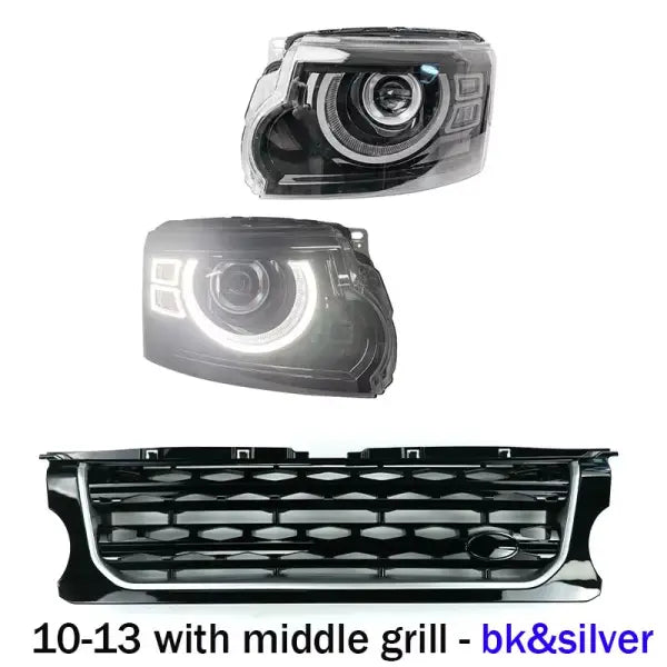 Car Headlights for Land Rover Discovery 3 4 2010-2017 Front Light LED DRL Turn Signal LED Lens Projector Head Lamp Assembly