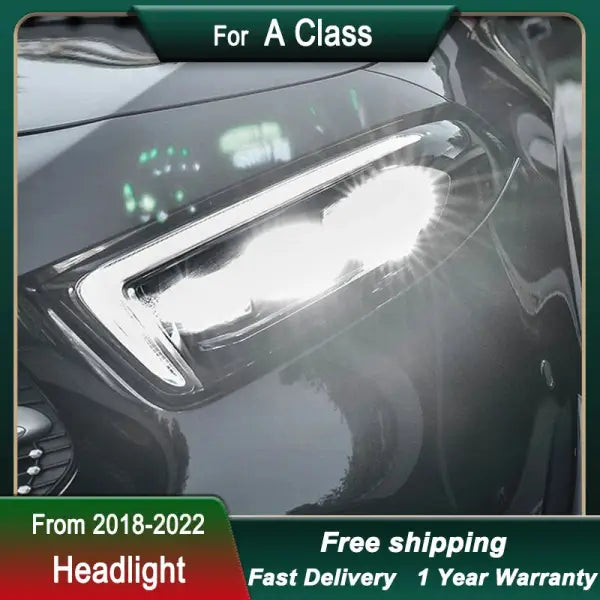 Car Headlights for Mercedes Benz a CLASS 2018-Up A180 A200 W177 Head Lamp DRL Dynamic Signal Lamp Head Lamp Front Light Assembly