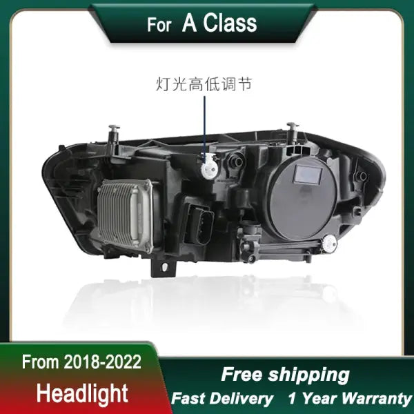 Car Headlights for Mercedes Benz a CLASS 2018-Up A180 A200 W177 Head Lamp DRL Dynamic Signal Lamp Head Lamp Front Light Assembly