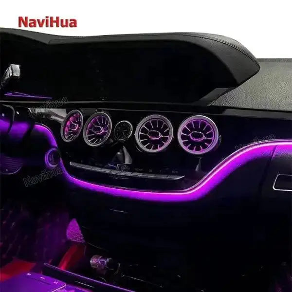 Car Interior Light AC Air Vent Cover LED Ambient Light