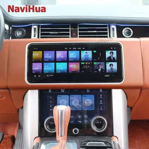 Car Interior Upgrades Android Car Radio with AC Control