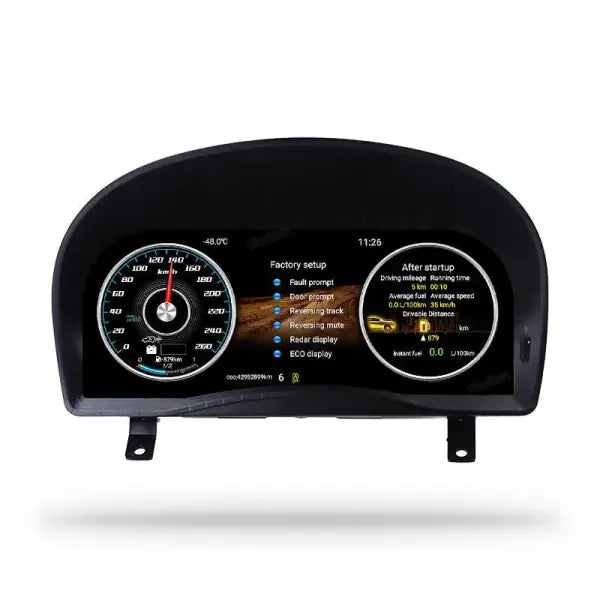 Car LCD Instrument Cluster Digital Speedometers Dashboard for 20 Serie Toyota Vellfire Alphard 2008