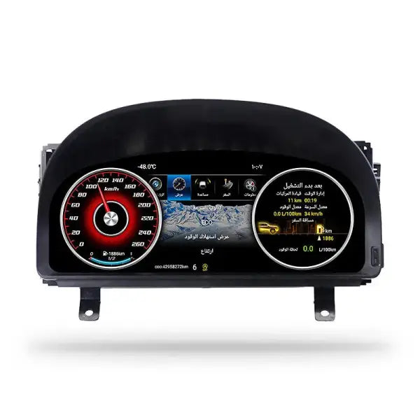 Car LCD Instrument Cluster Digital Speedometers Dashboard for Toyota Alphard 2015