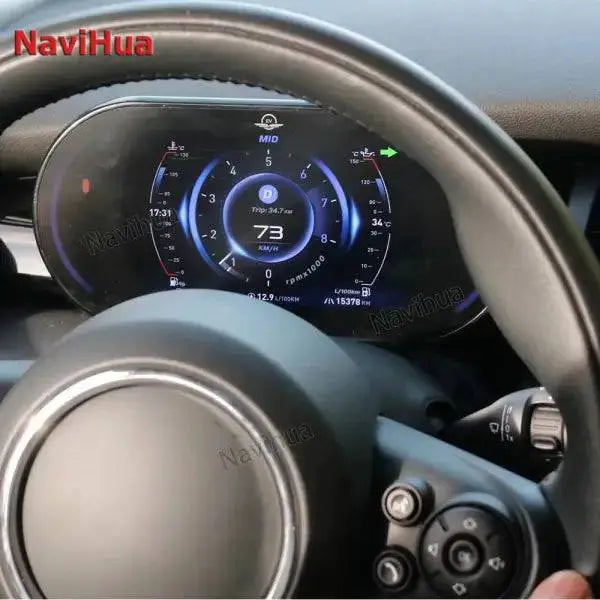 Car Lcd Instrument Panel Linux System Speedometer for Bmw