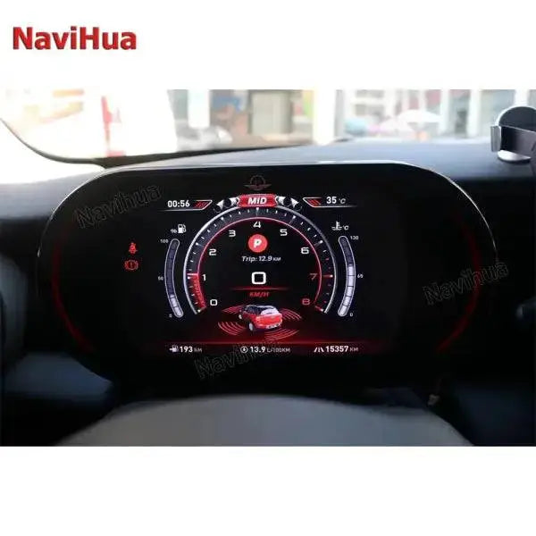 Car Lcd Instrument Panel Linux System Speedometer for Bmw