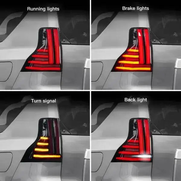 Car LED Tail Lights for Lexus GX 460 2010-2021 Rear Lamp