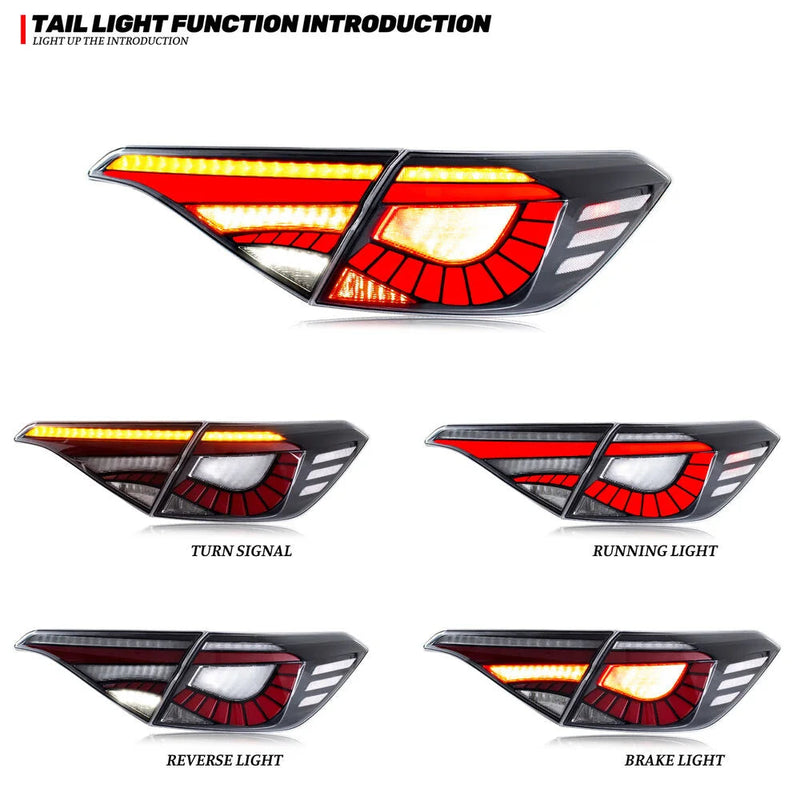 Car LED Trailer Lights Tail Lamp for Honda Civic 11Th Gen 202-2023 Facelift Rear DRL Signal Automotive Plug and Play