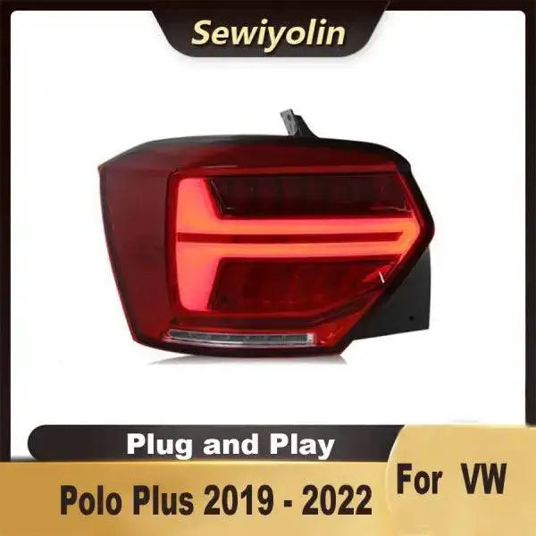 Car LED Trailer Lights Tail Lamp for VW Polo plus 2024