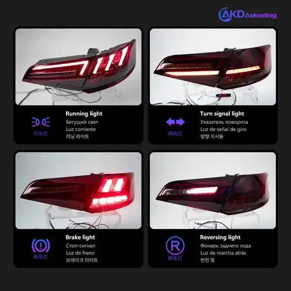 Car Lights for Audi A3 LED Tail Light 2013-2019 S3