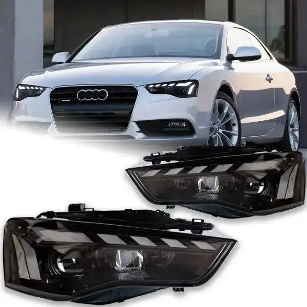 Car Lights for Audi A5 LED Headlight Projector Lens