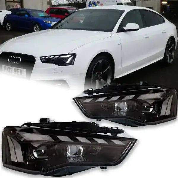 Car Lights for Audi A5 LED Headlight Projector Lens