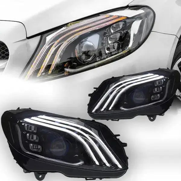 Car Lights for Benz W205 LED Headlight Projector Lens