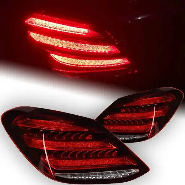 Car Lights for Benz W205 LED Tail Light 2014-2020 C180 C200