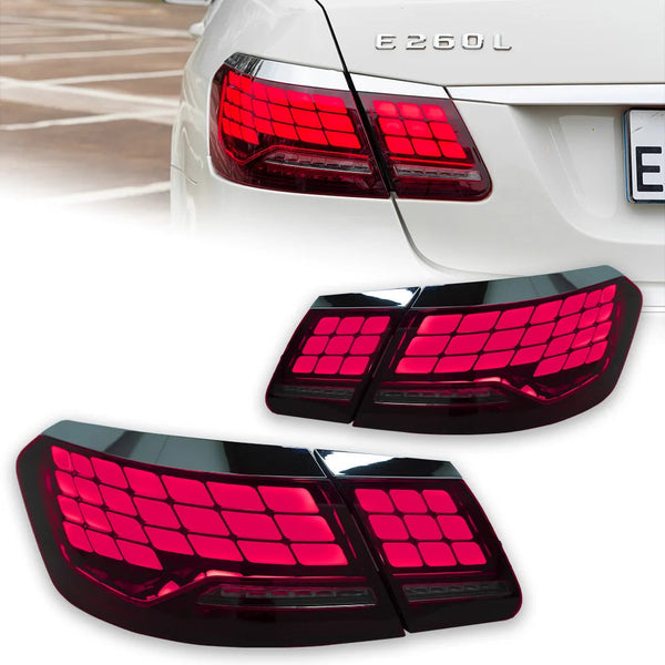 Car Lights for Benz W212 Tail Light 2009-2016 E-Class E200 E260 E300 LED Tail Lamp DRL Signal Brake Reverse