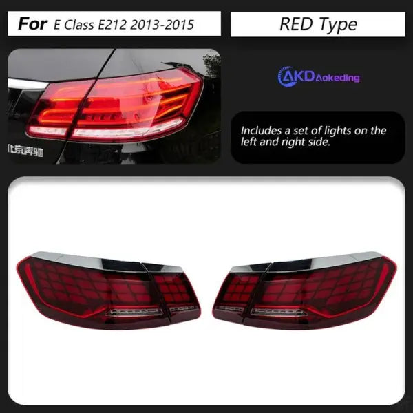 Car Lights for Benz W212 Tail Light 2009-2016 E-Class E200