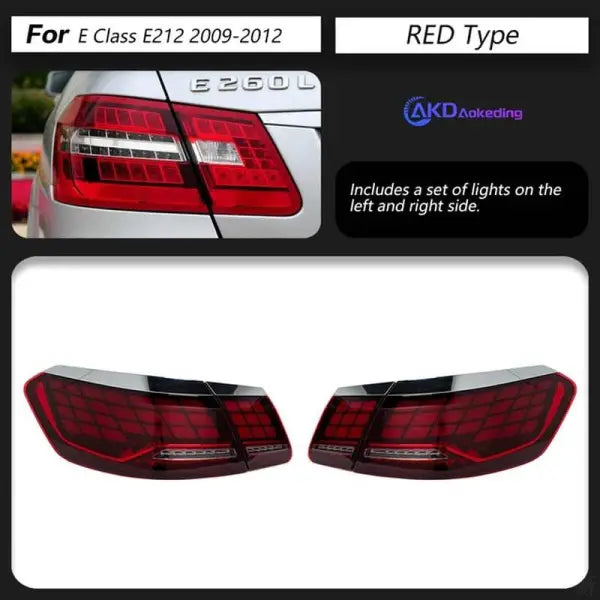 Car Lights for Benz W212 Tail Light 2009-2016 E-Class E200